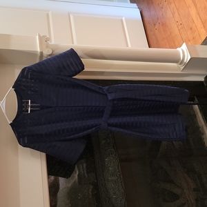 Banana Rebublic navy blue dress.